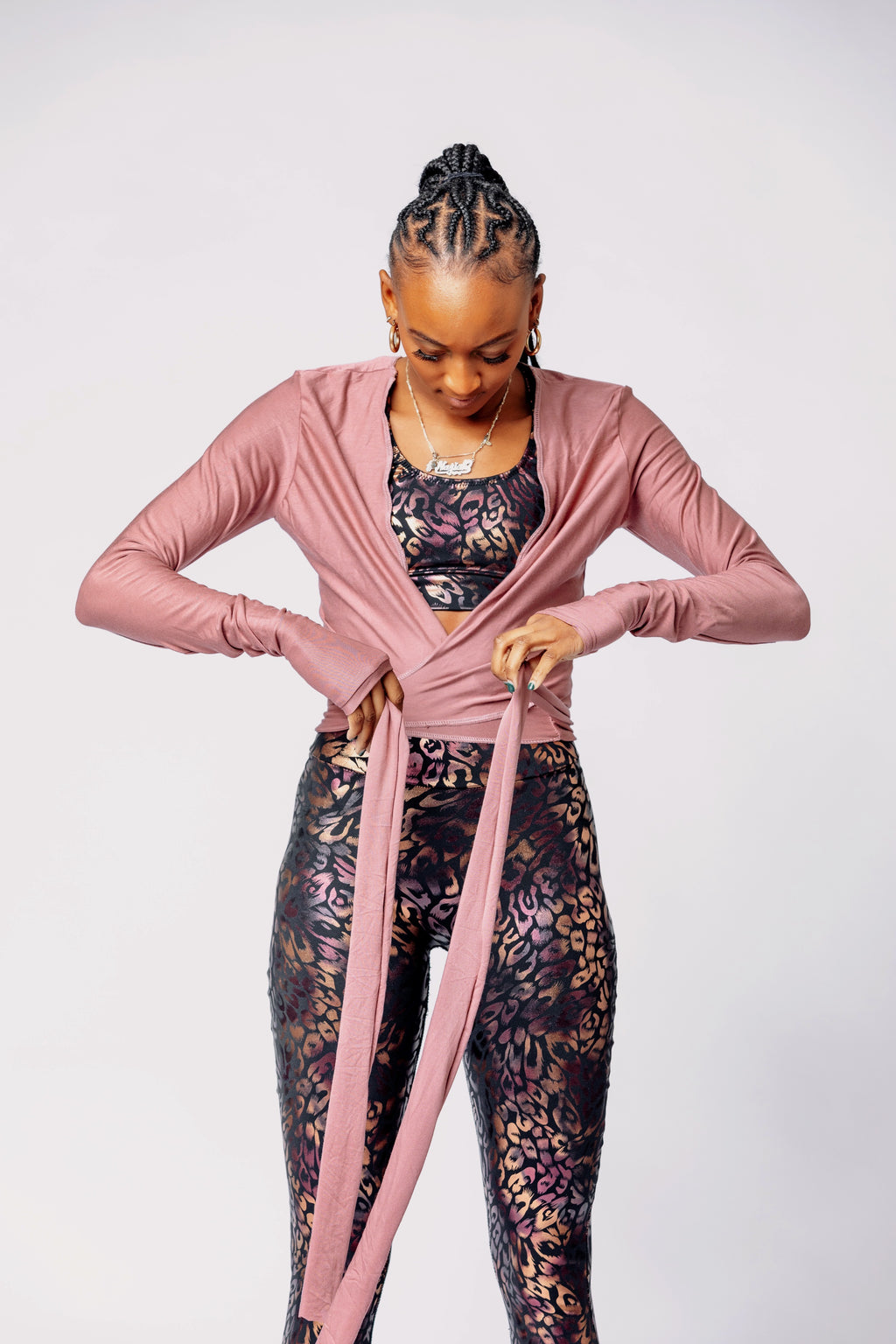 Cool Down Wrap Top