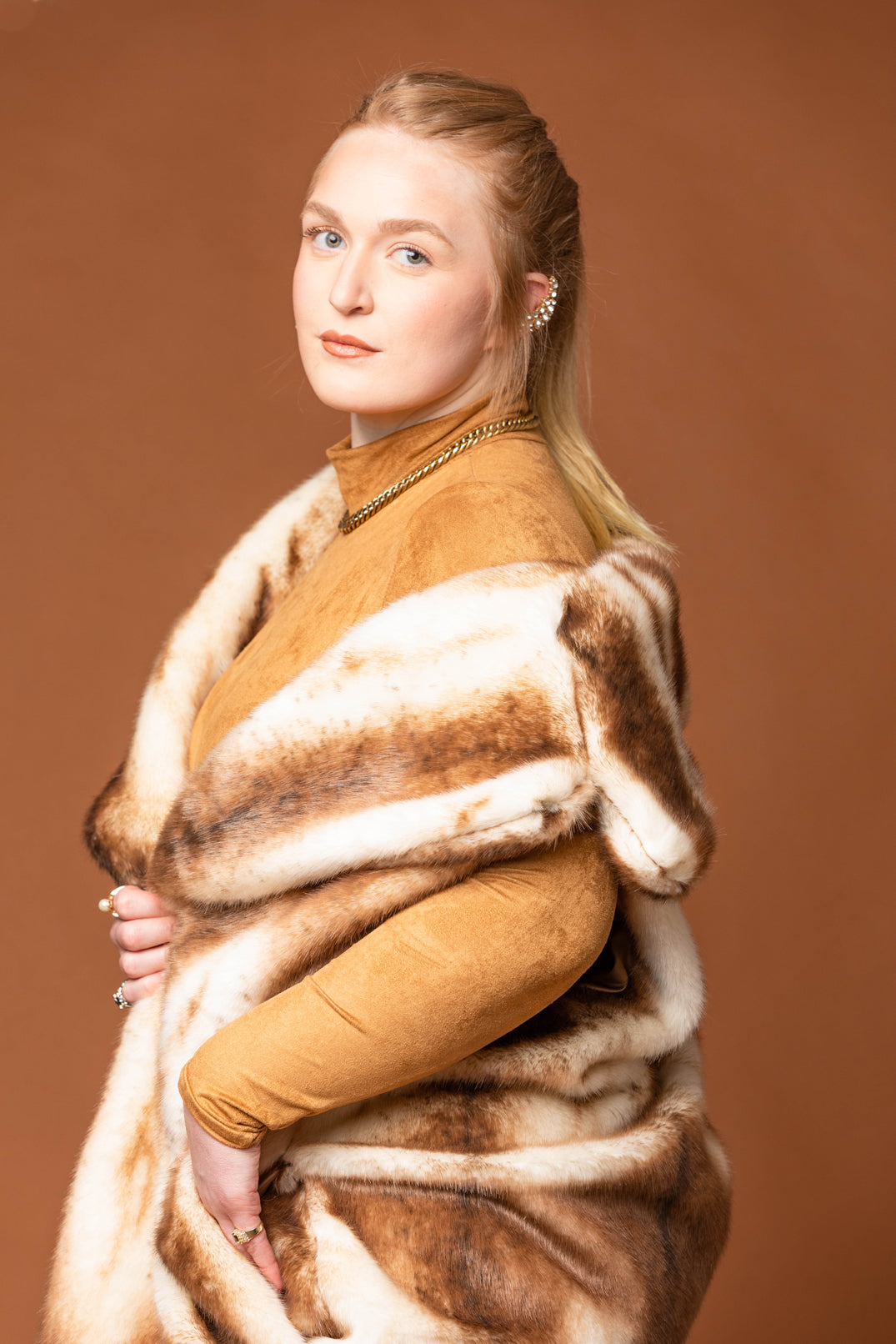 Faux Sable Vest
